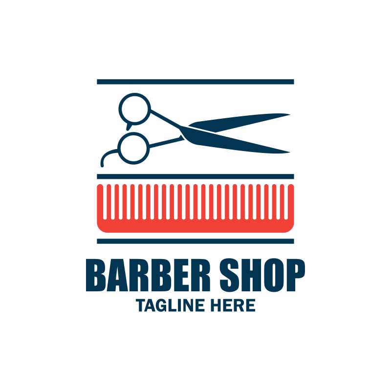 矢量现代理发店标志设计