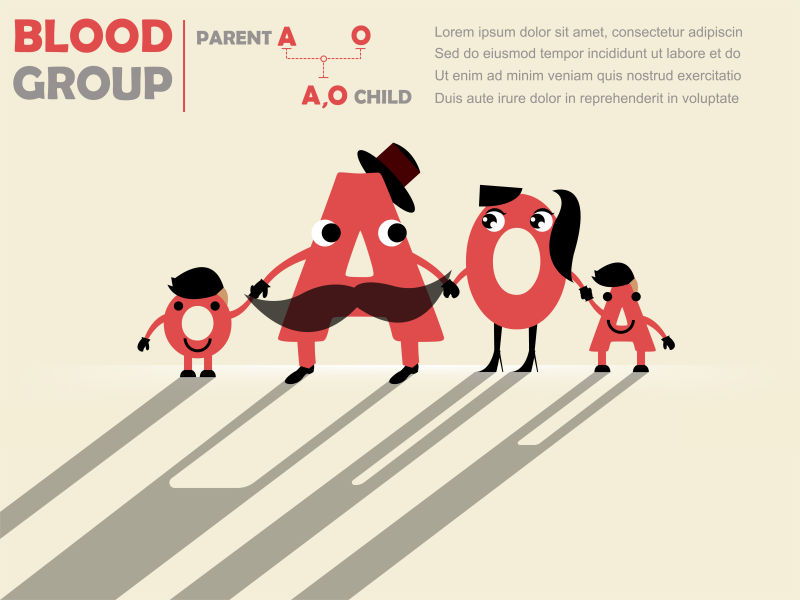 创意矢量献血概念设计插图