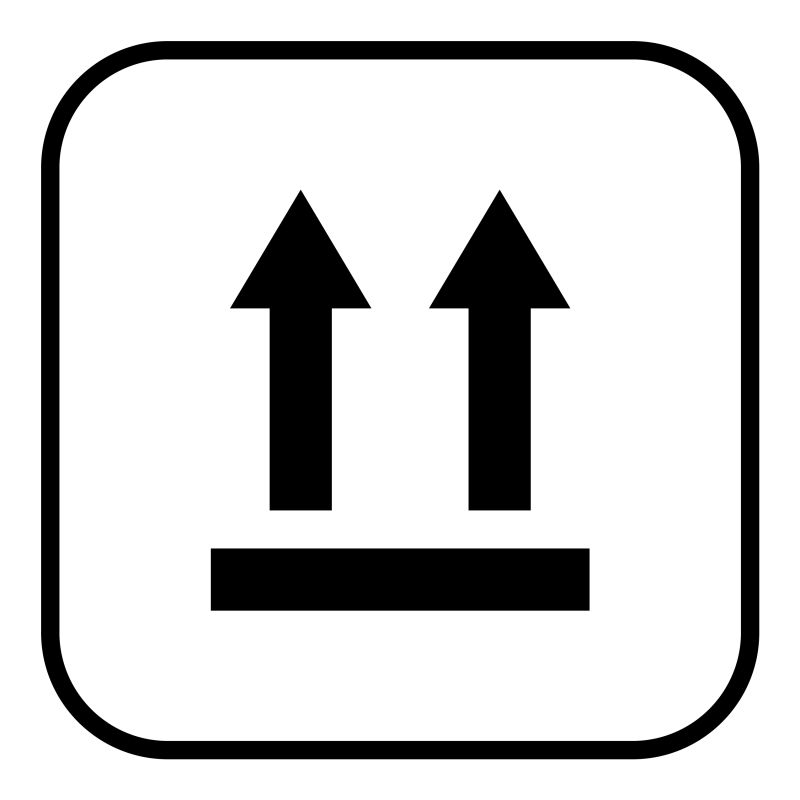 抽象矢量现代朝上摆放的图标设计