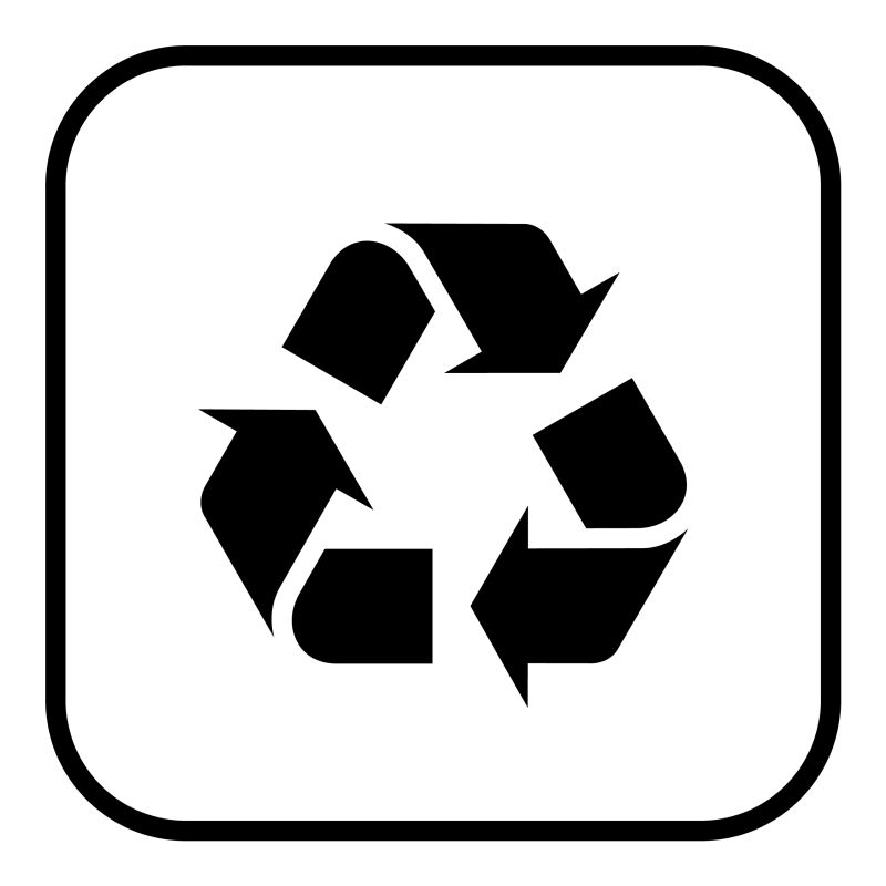 创意矢量生态循环图标设计