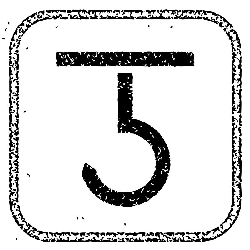 创意矢量注意钩子的图标设计