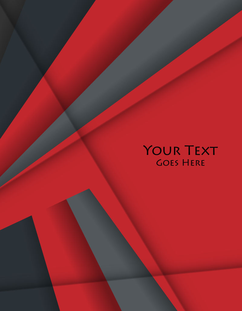 矢量的创意红色条纹图案背景