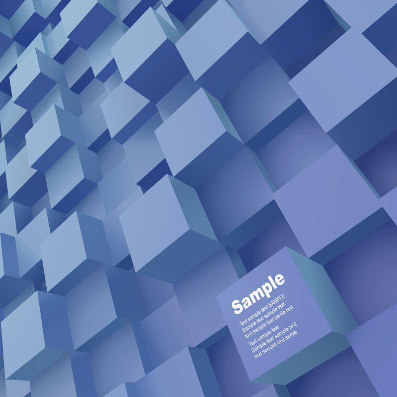 灰色立体背景矢量设计