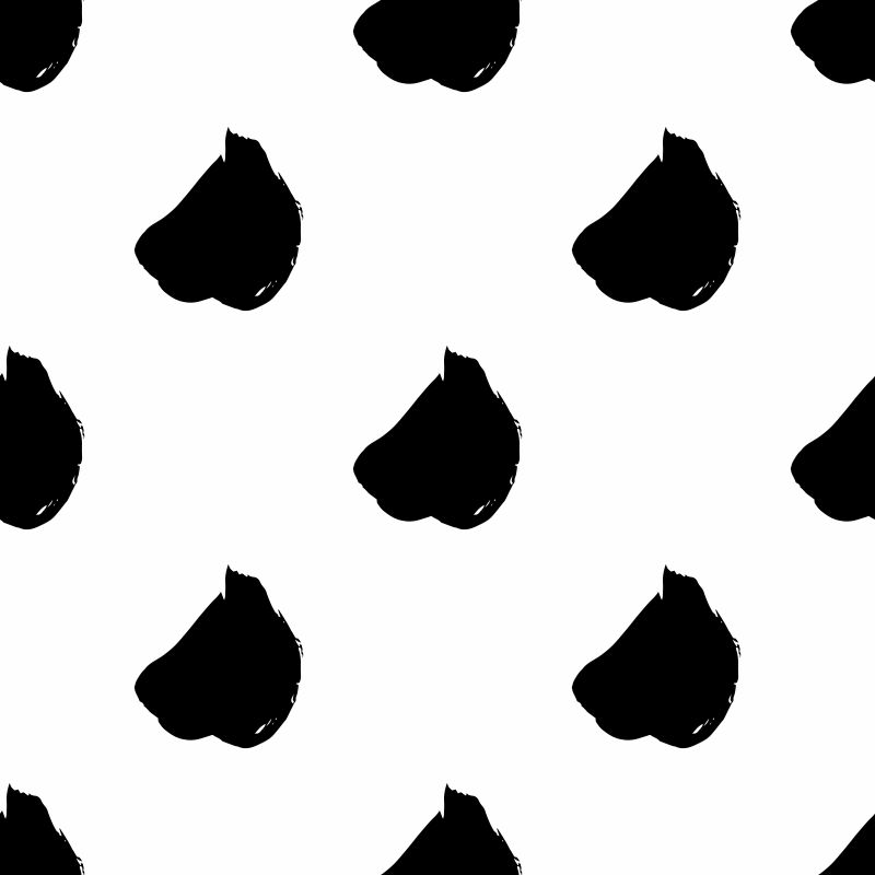 矢量创意心形黑白背景