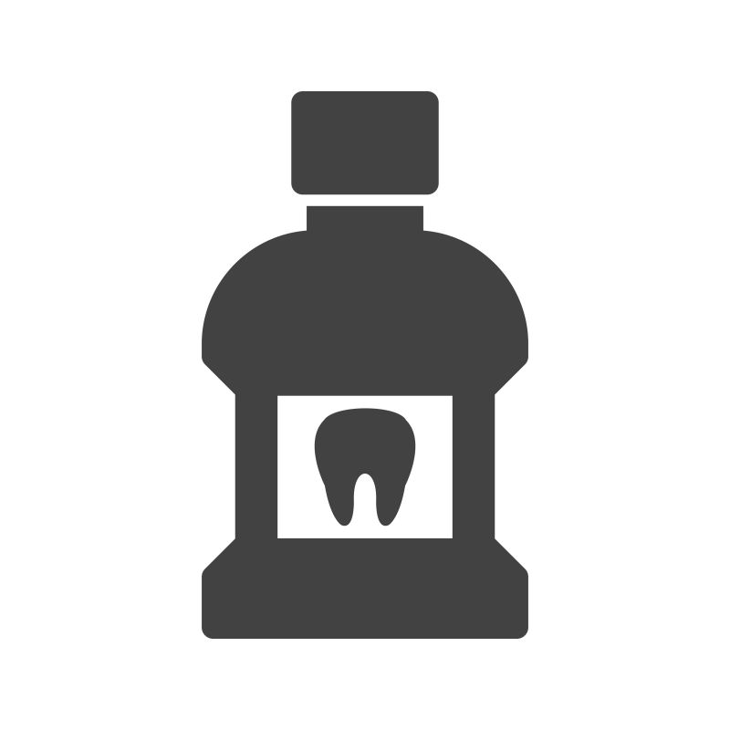 矢量漱口水图标设计