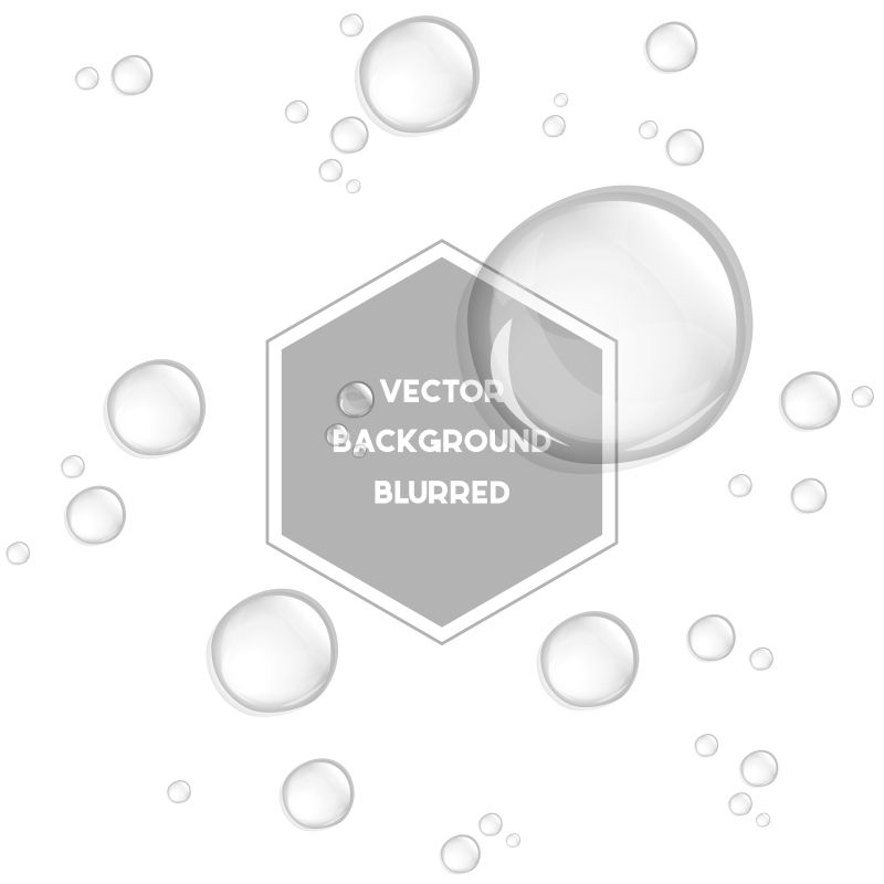 创意矢量现代水滴设计