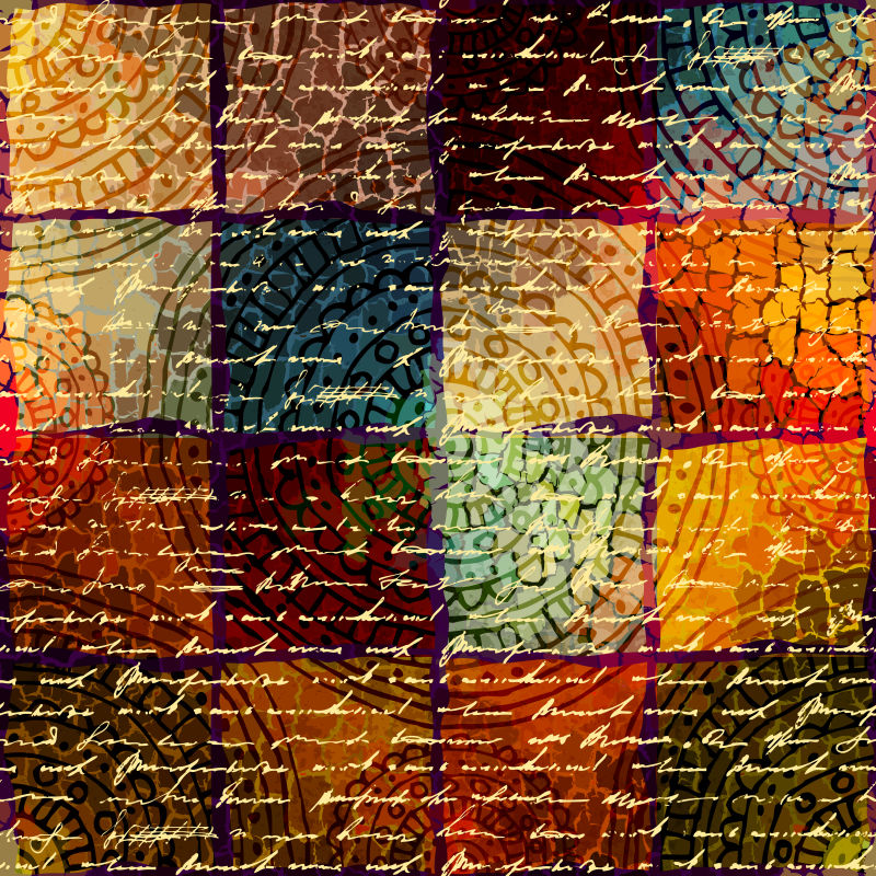 抽象矢量元素装饰图案背景