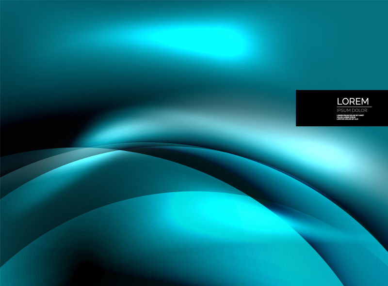 矢量抽象蓝色背景