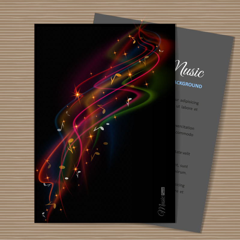 抽象音乐背景-注释