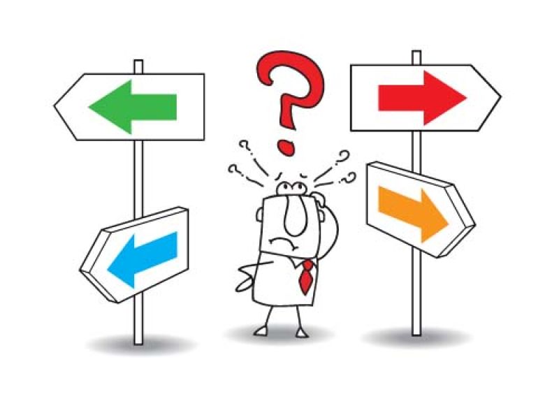 站在路口的人矢量插图