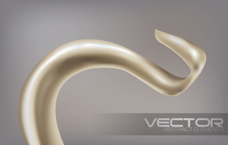 抽象矢量乳液元素的化妆品海报设计