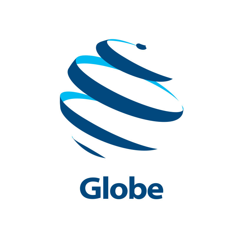 矢量的蓝色的地球标志