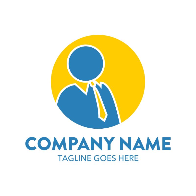 创意矢量现代彩色商业标志设计