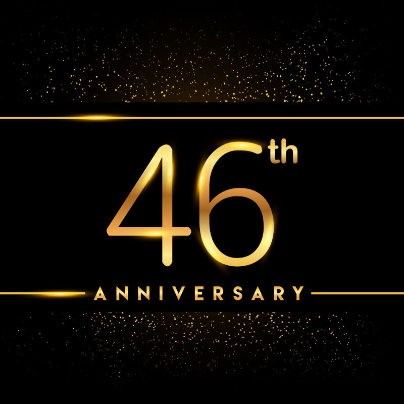矢量46周年设计