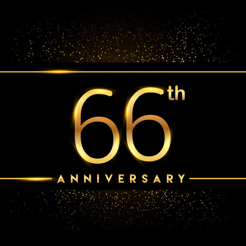 矢量66周年设计