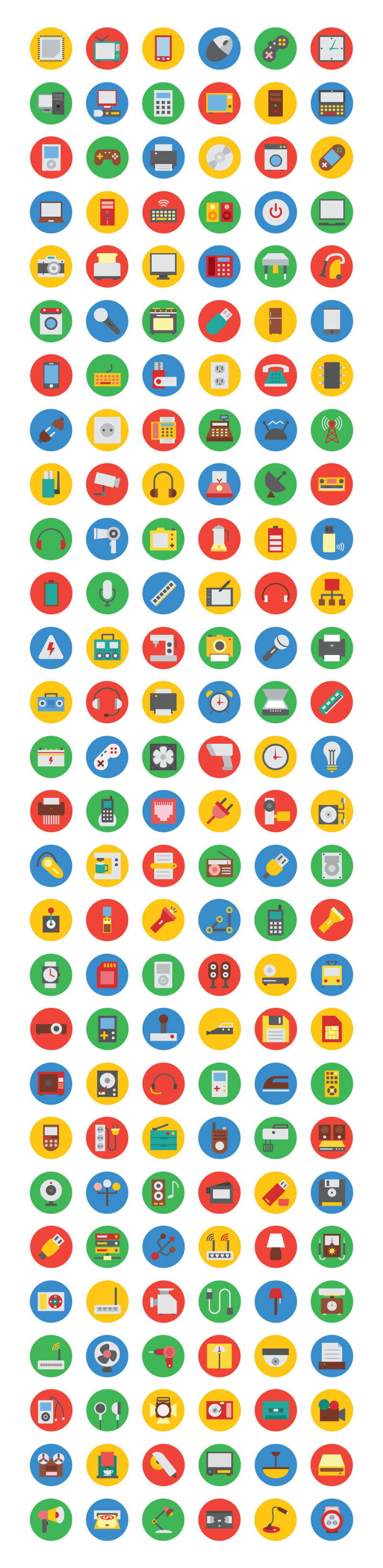 创意矢量生活用的图标设计