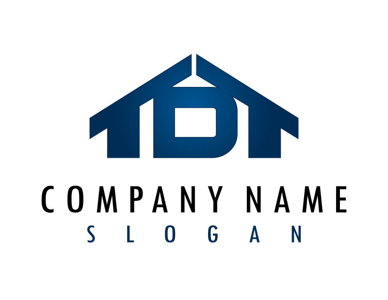 矢量房地产企业logo