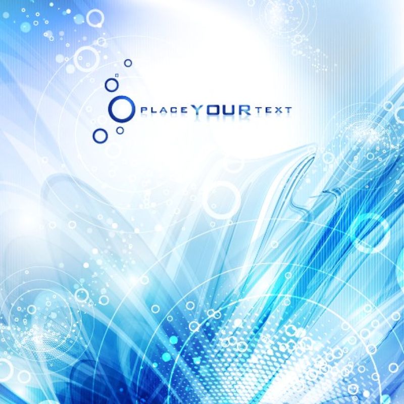 抽象矢量蓝色光线现代背景