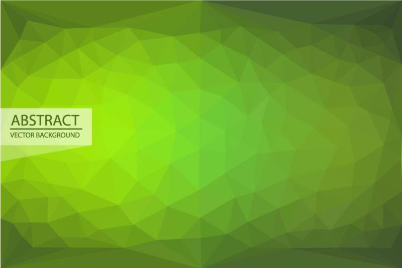 绿色的几何图案背景矢量设计