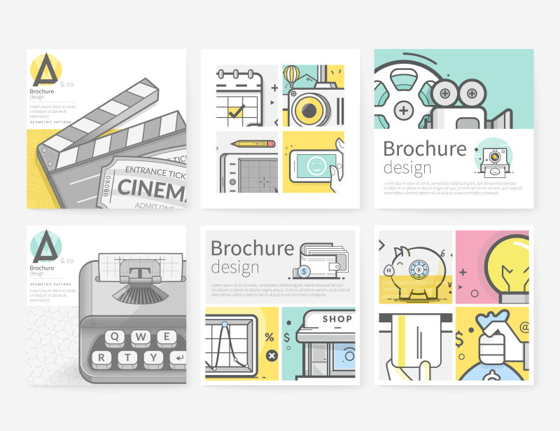 小册子设计模板