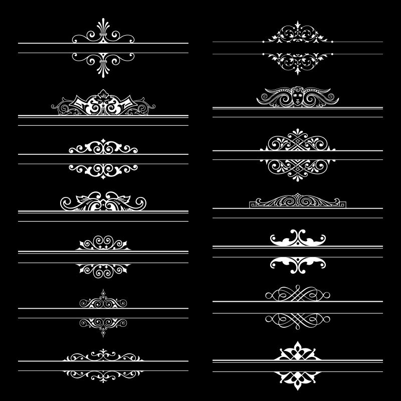 抽象矢量白色装饰设计背景