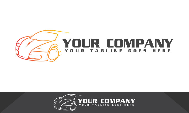 创意矢量现代汽车标志设计
