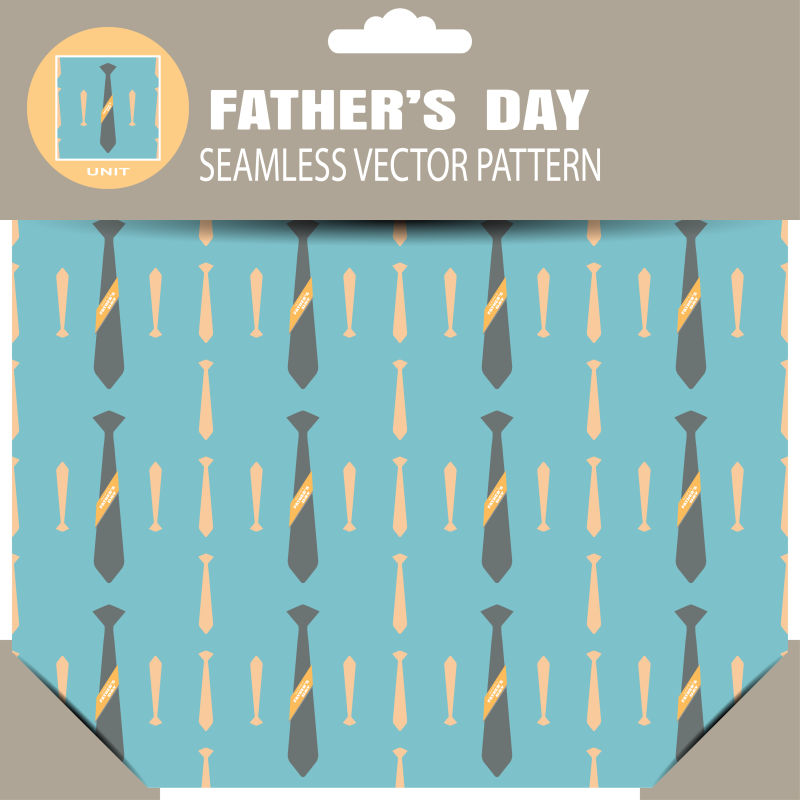 父亲节精美背景矢量设计