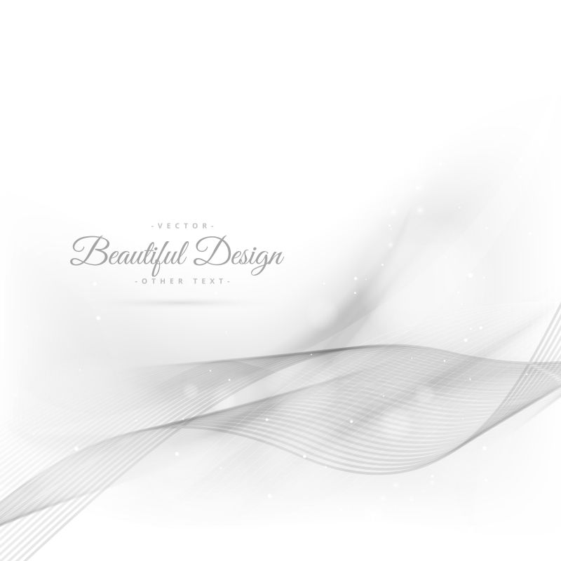 抽象银色波纹背景矢量设计