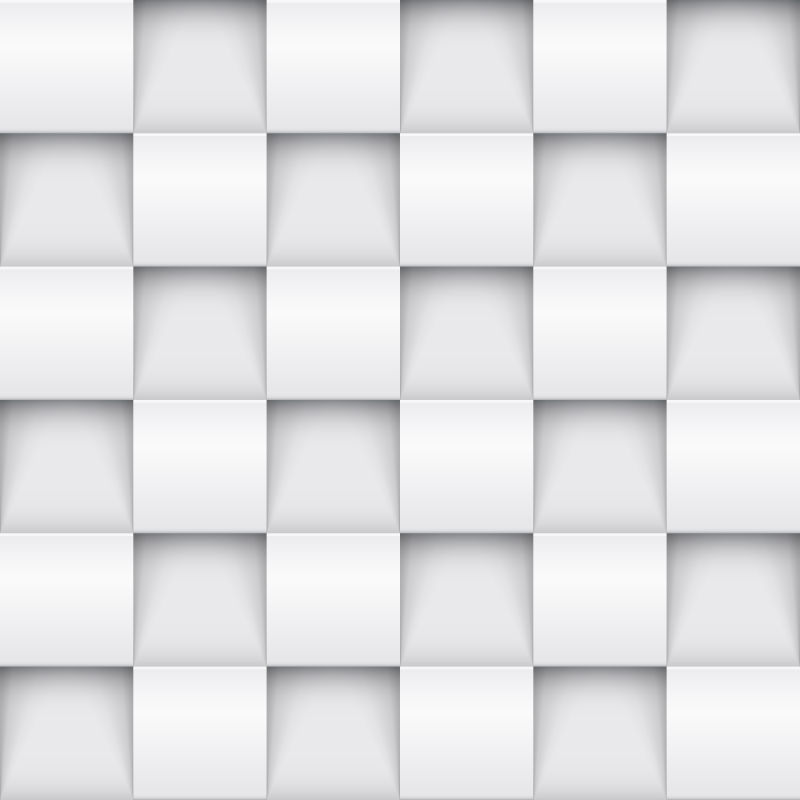 矢量白色瓷砖背景