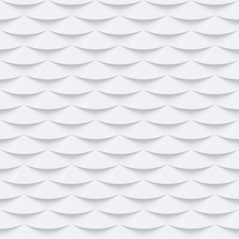 白色鱼鳞图案背景矢量设计