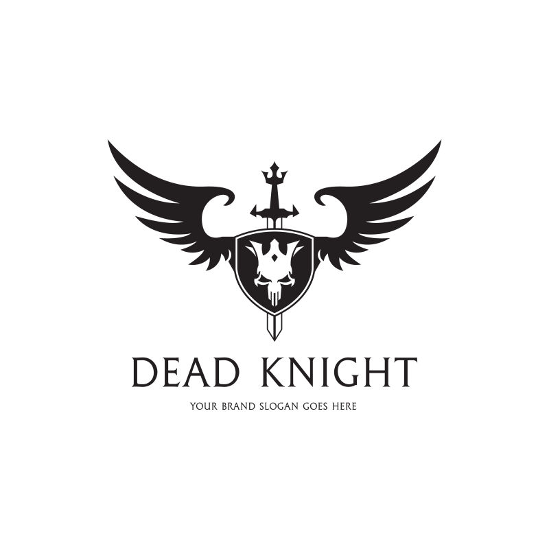 创意盾牌标志矢量设计