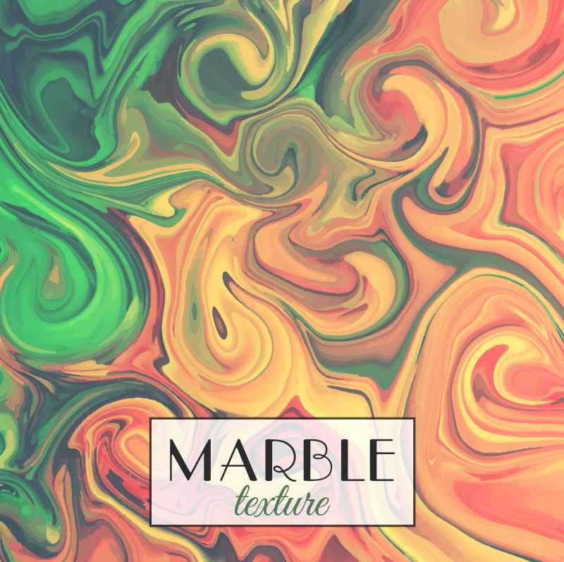 彩色大理石纹理背景矢量设计