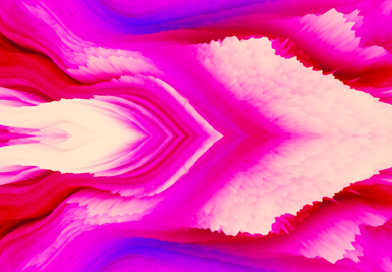 抽象粉色声波形状设计背景