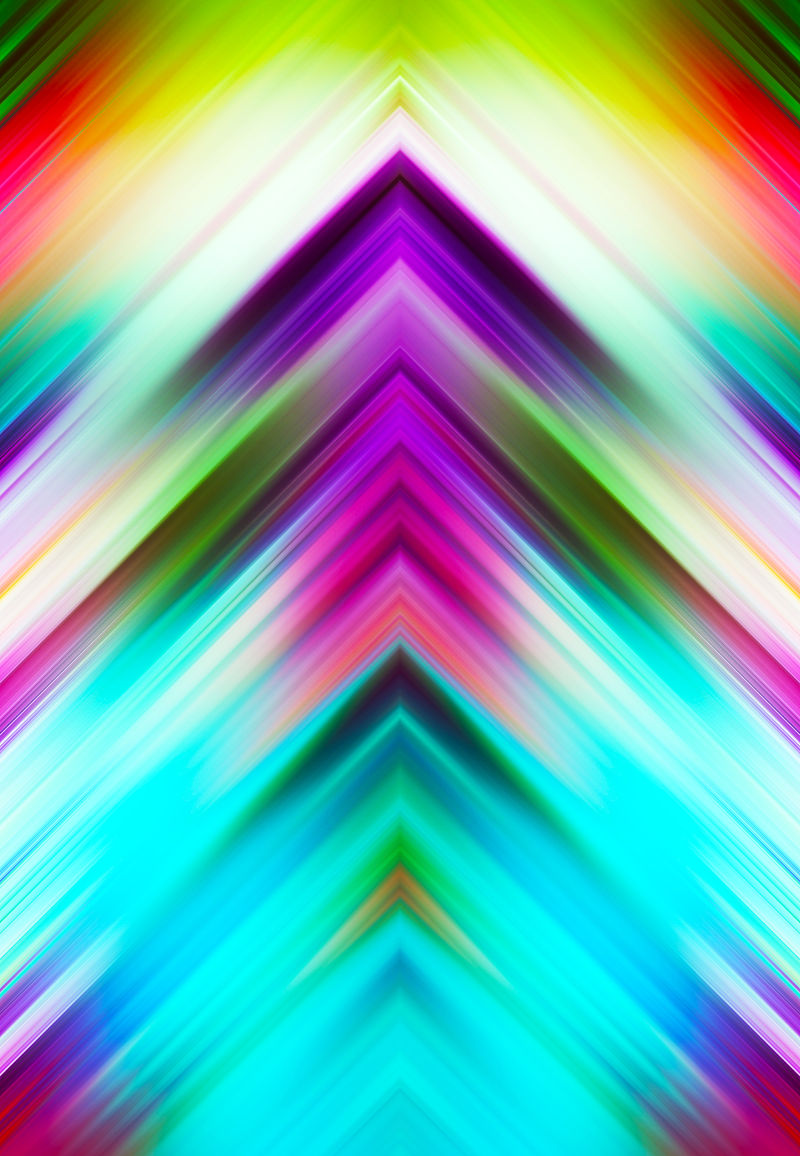 创意彩色箭头光线艺术背景