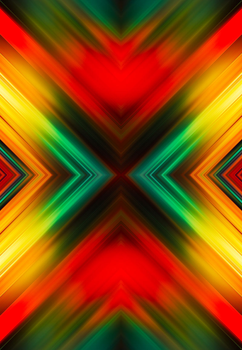 抽象彩色线性几何明亮艺术背景