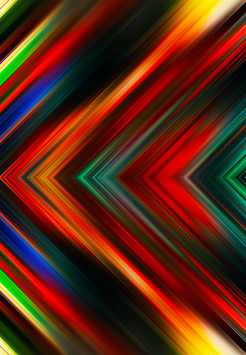 抽象彩色箭头光线艺术背景