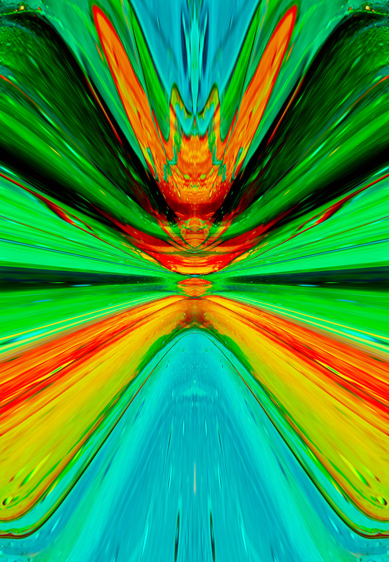 抽象波光现代镜面背景