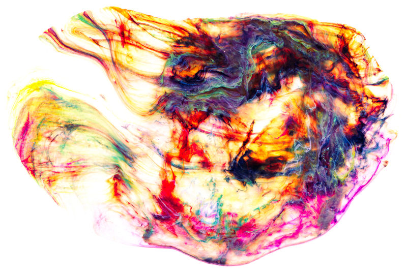 抽象单色水彩纹理设计背景