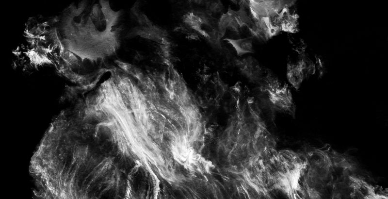 抽象单色纹理绘画背景