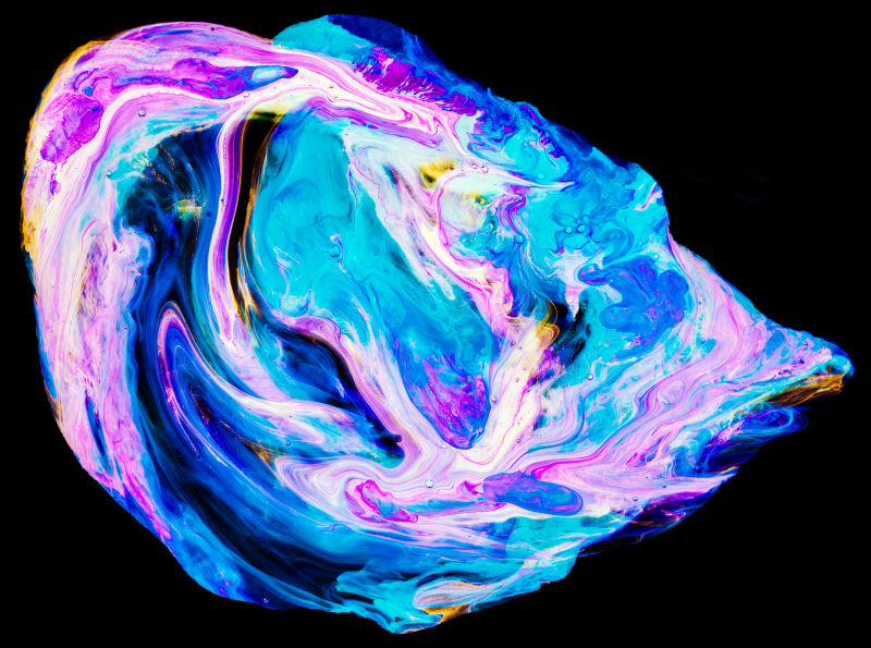 紫色颜料纹理背景