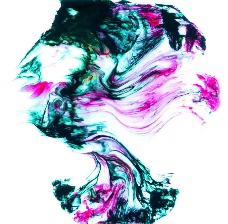 创意彩色水彩纹理背景