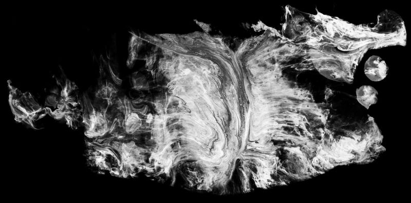 单色水彩纹理背景