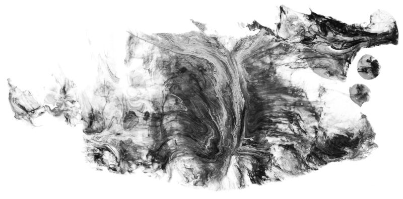 创意单色水墨风格的绘画背景