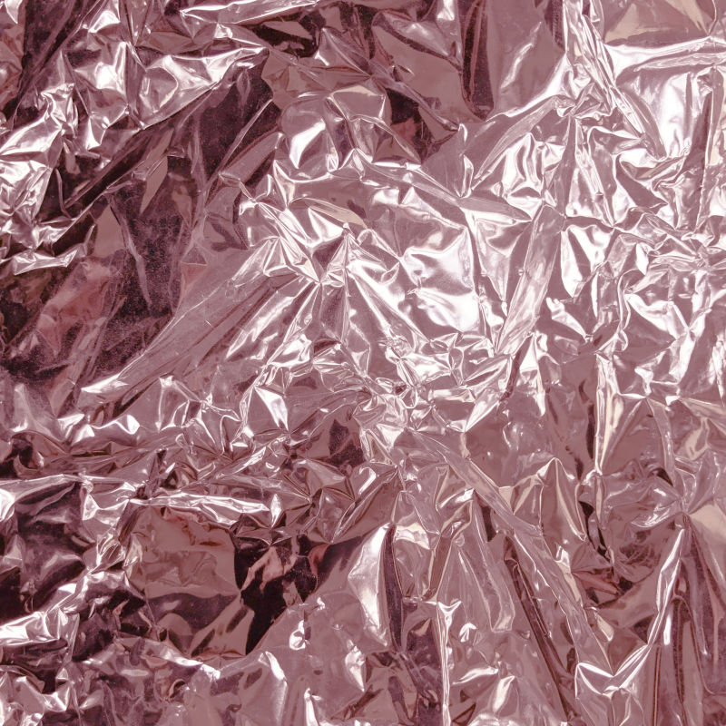 抽象粉色锡纸纹理背景