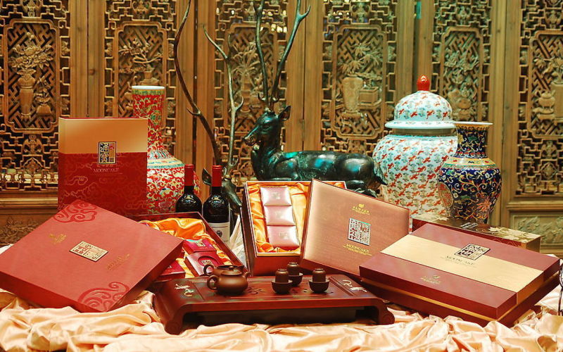 精美的月饼包装