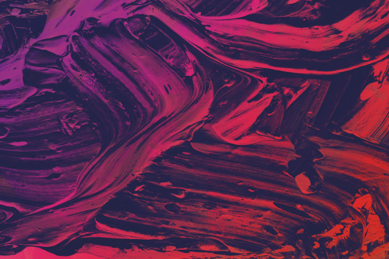 抽象红色色彩笔触纹理背景