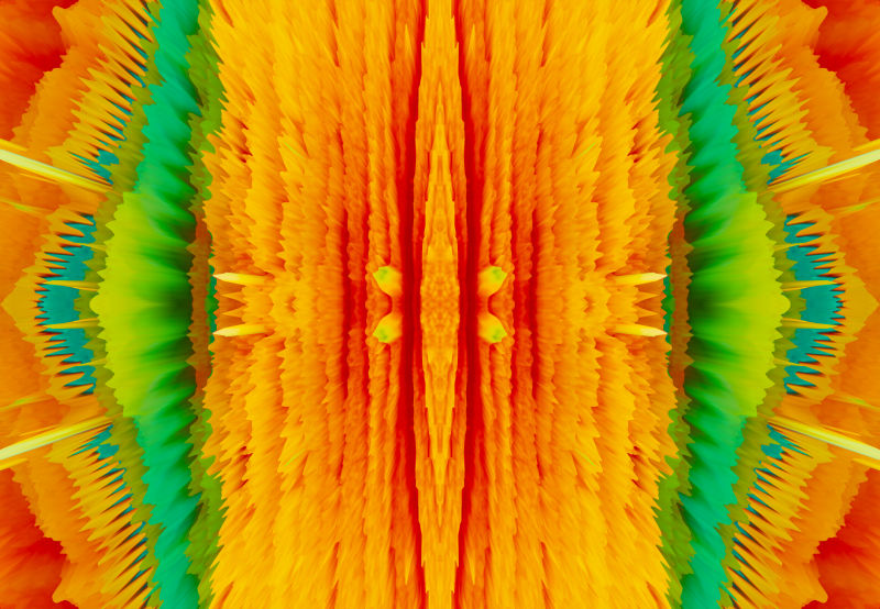 创意橙色噪波纹理背景