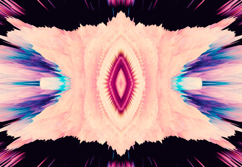 创意彩色噪波纹理设计背景