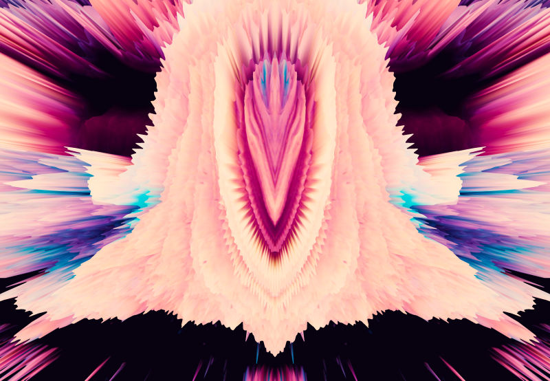 创意粉色噪波纹理艺术背景