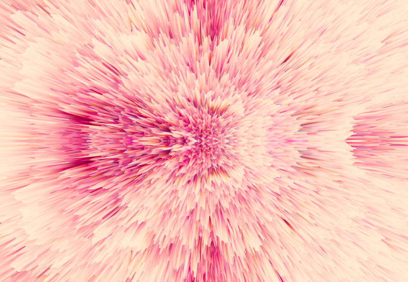 创意粉色噪波爆炸设计背景